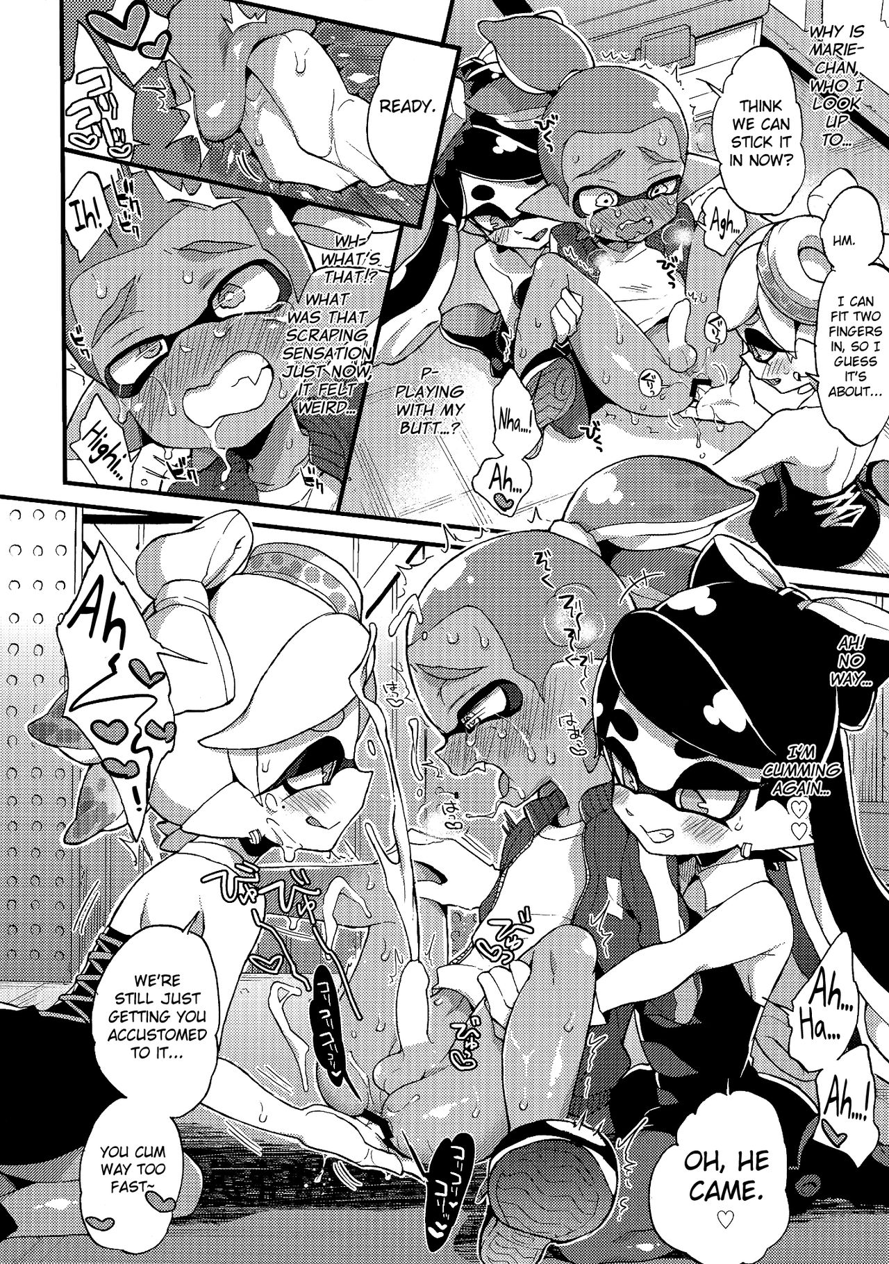 (C92) [紺色ドロップス (森島コン)] 理論上3発までなら耐えられます。 (スプラトゥーン) [英訳]