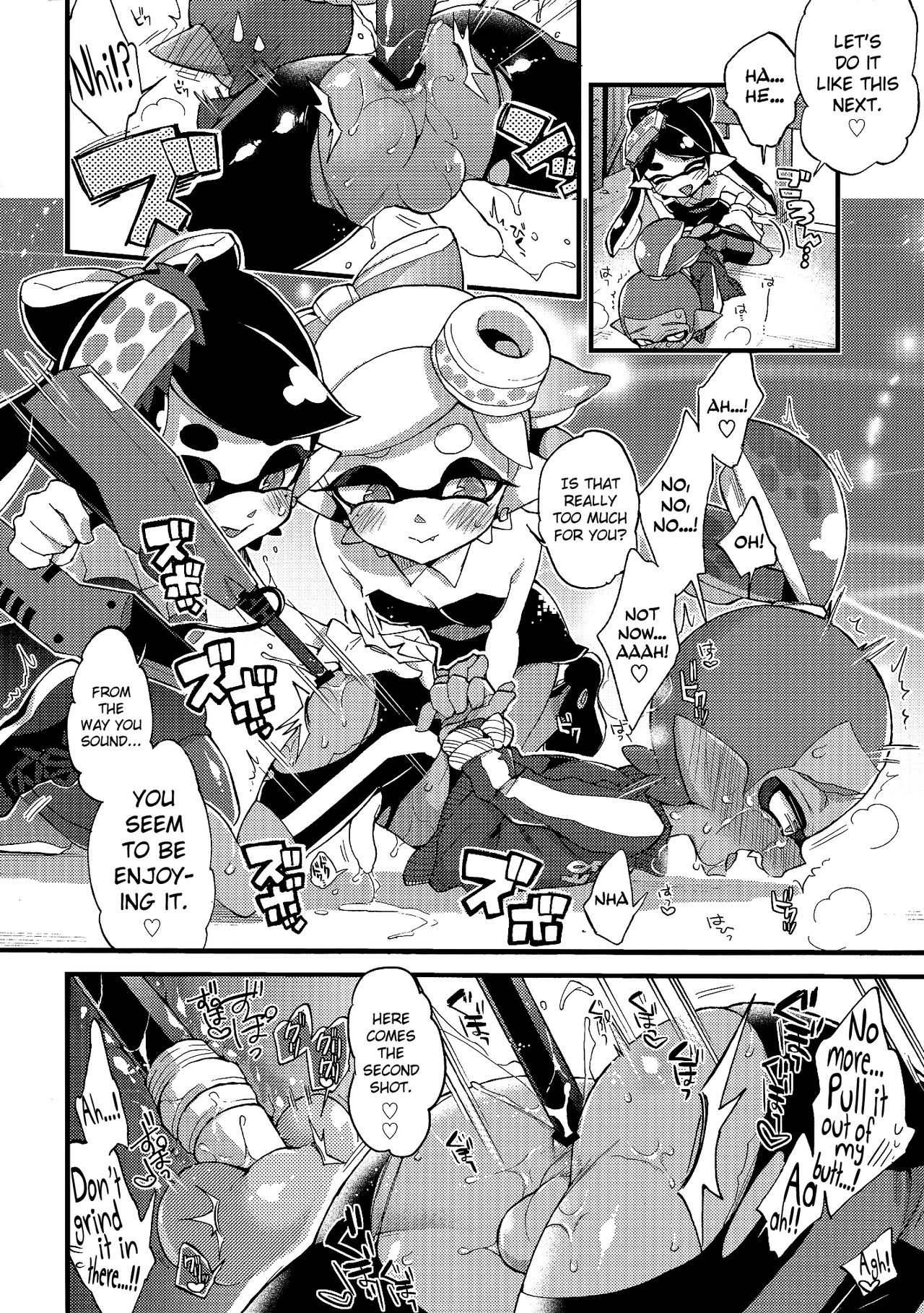 (C92) [紺色ドロップス (森島コン)] 理論上3発までなら耐えられます。 (スプラトゥーン) [英訳]