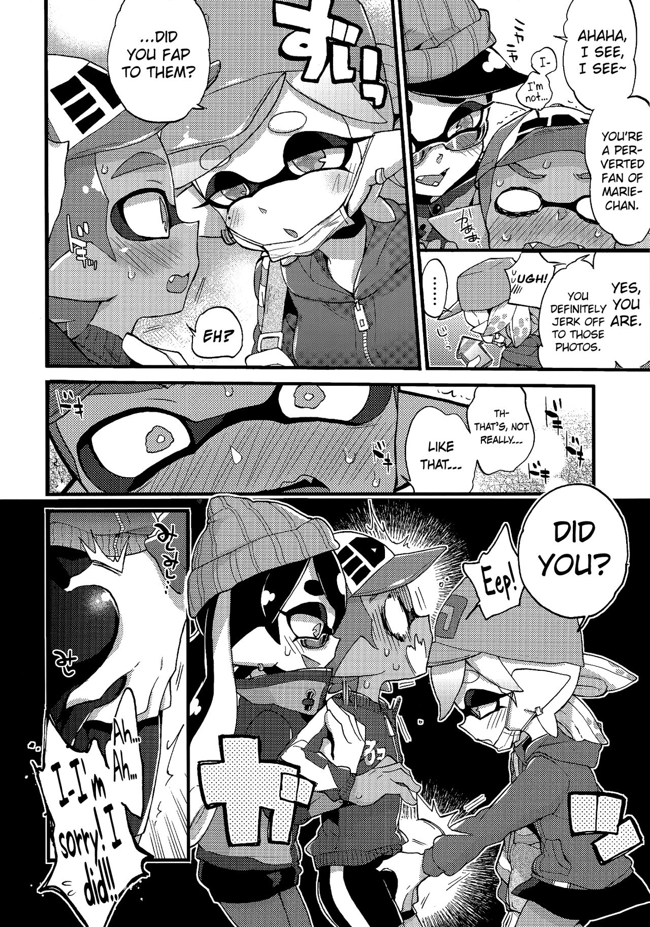 (C92) [紺色ドロップス (森島コン)] 理論上3発までなら耐えられます。 (スプラトゥーン) [英訳]