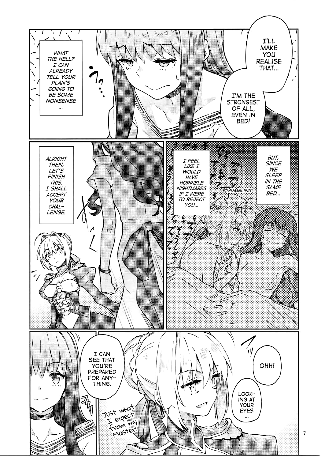 (COMIC1☆11) [極彩色 (彩社長)] 皇帝特権sEXtella (Fate/EXTELLA) [英訳]