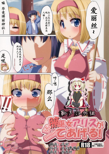 (C83) [AliceCreation (るく)] 腋巫女アリスがシてあげる! (東方Project) [中国翻訳]