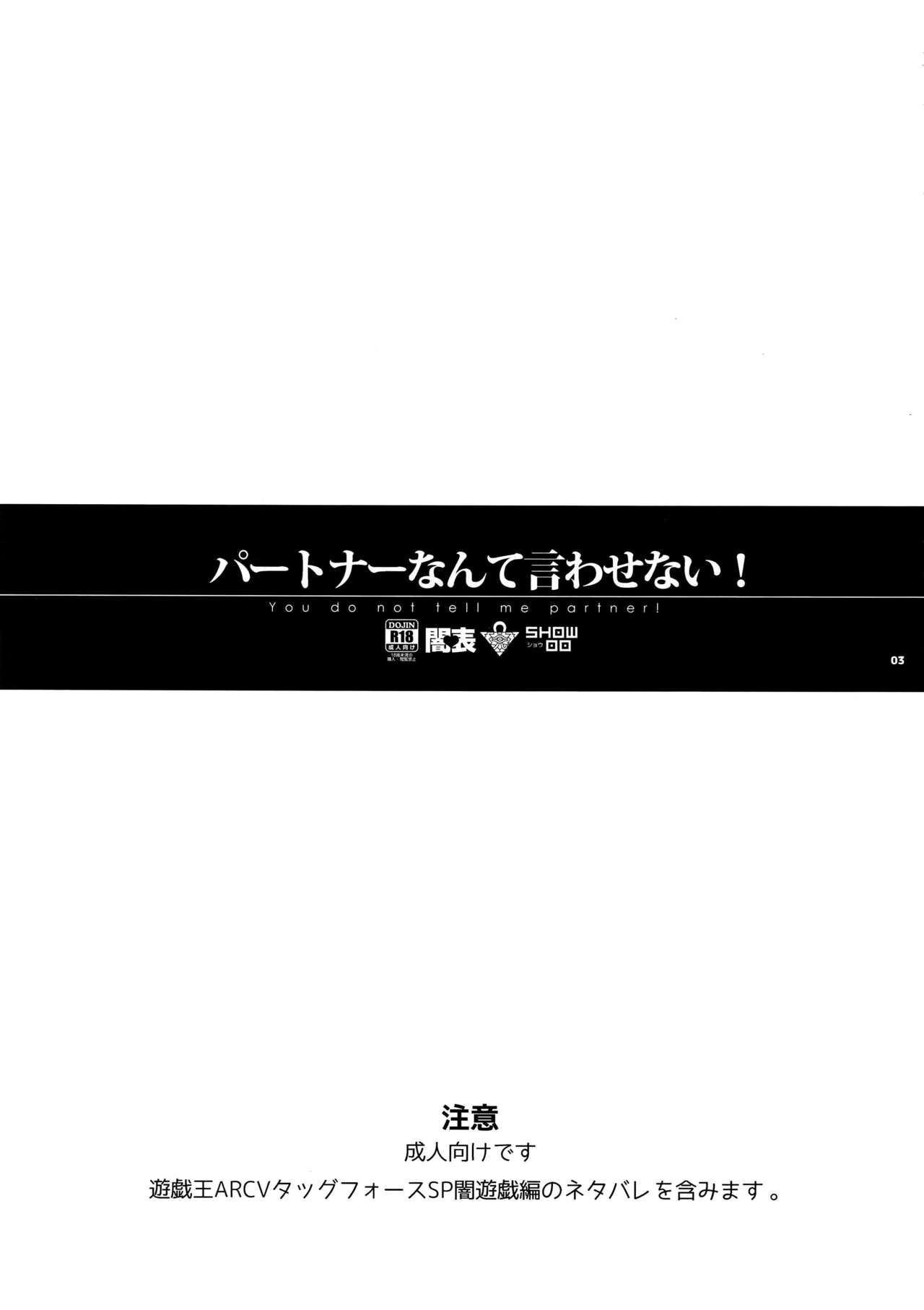 (千年☆バトル フェイズ12) [晶 (hari)] パートナーなんて言わせない! (遊☆戯☆王)