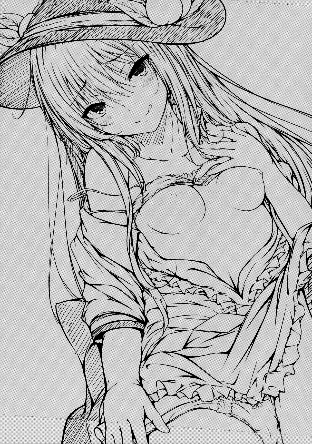 (例大祭14) [FDSP (サカガキ)] 天子お姉ちゃんにいたずらする本 (東方Project) [英訳]