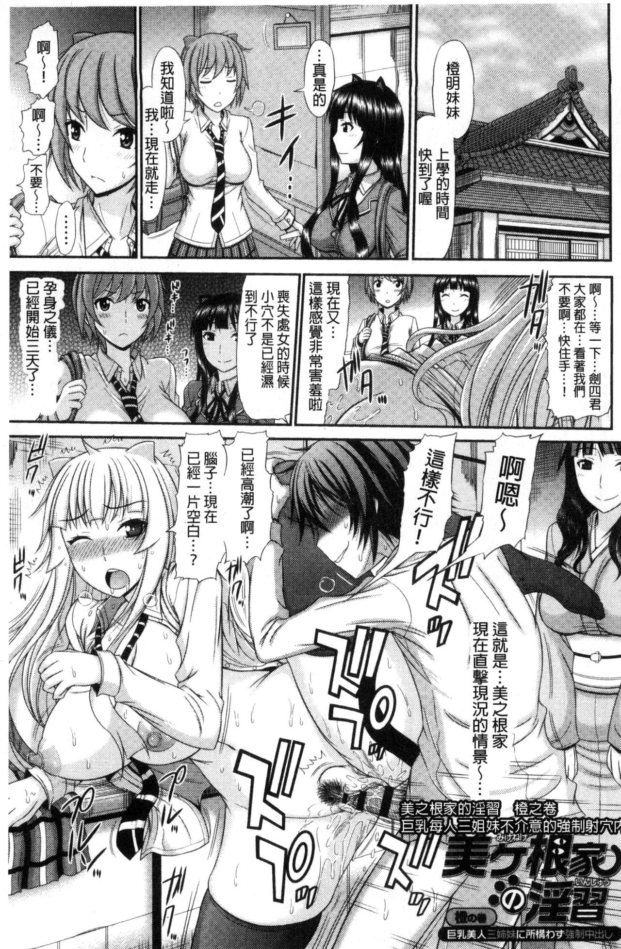 [上石ニーニー] 姉妹性交淫習 [中国翻訳]