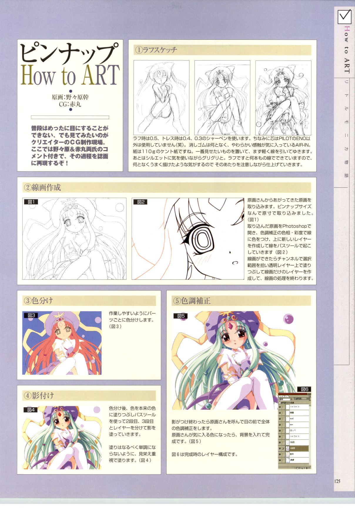 [RUNE][野々原幹]リトルモニカ物語 アートワークス(Incomplete)
