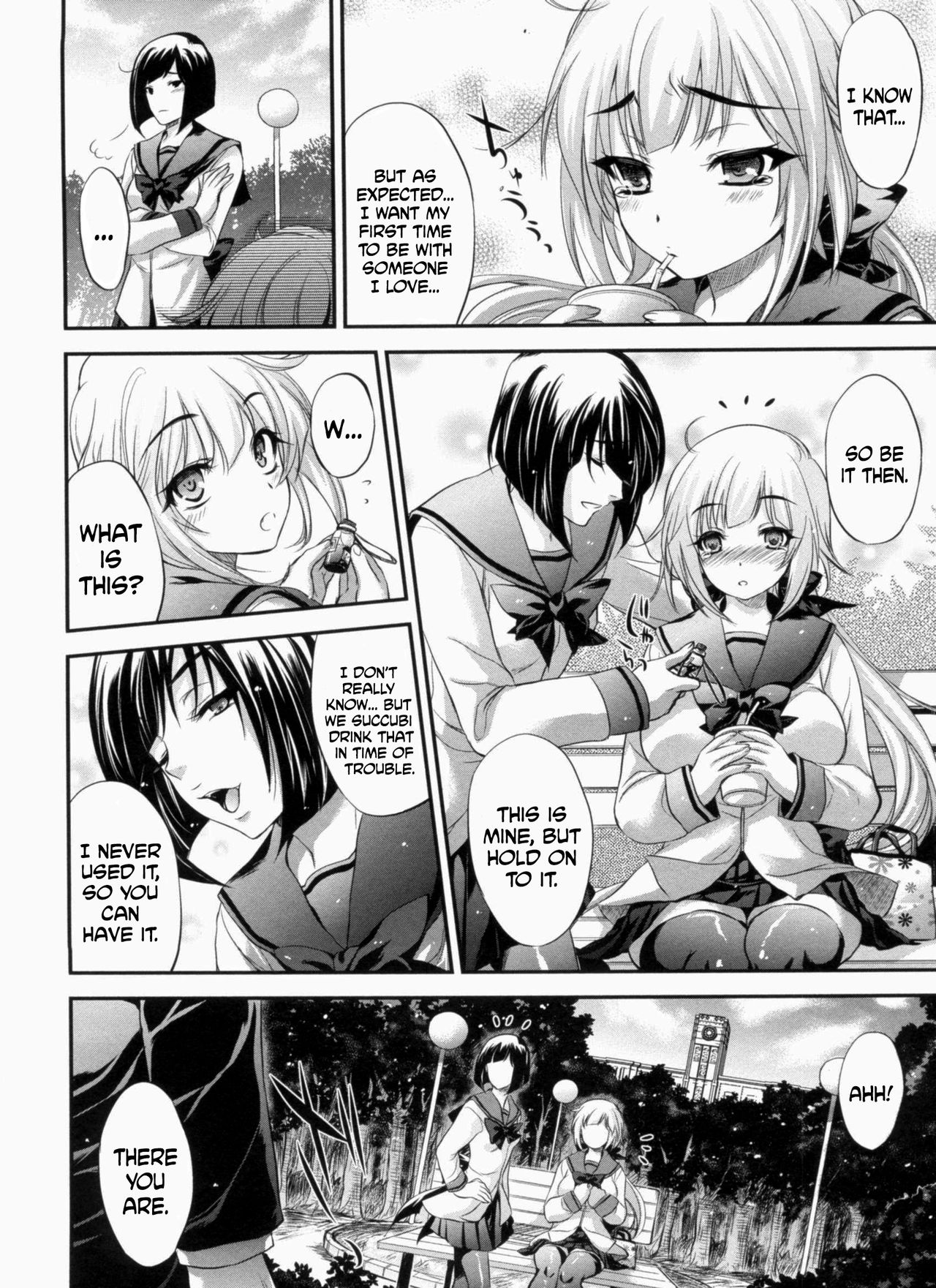 [小林由高] お悩み♥さきゅばす (悩ませ♥がーるず) [英訳]
