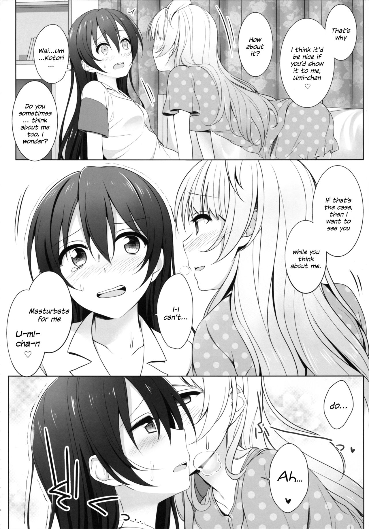 [39xream (みくた)] 罰ゲームはソロセックス (ラブライブ!) [英訳] [2015年9月20日]