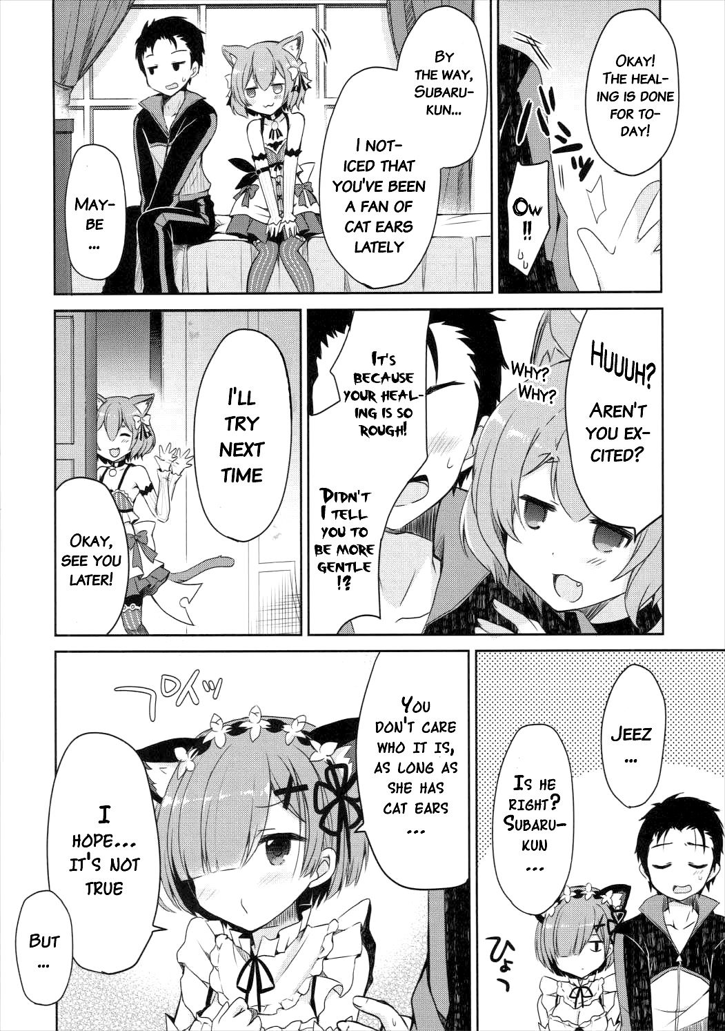 (みみけっと35) [moriQ (森あいり)] レムにゃんは発情期 (Re:ゼロから始める異世界生活) [英訳]