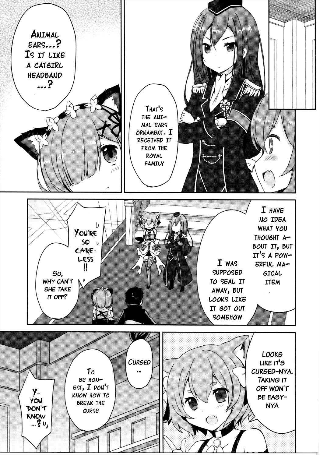 (みみけっと35) [moriQ (森あいり)] レムにゃんは発情期 (Re:ゼロから始める異世界生活) [英訳]