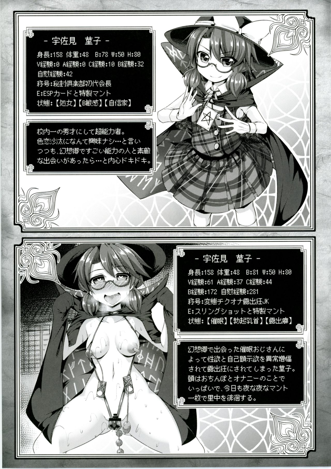 [芋。 (よろず)] 東方エロステータス合同 (東方Project) [DL版]