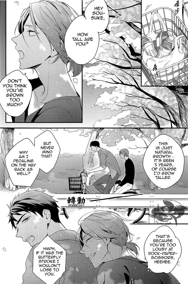 (C86) [PureSlider (松雄)] やさしい独占欲 前編 (Free!) [英訳]