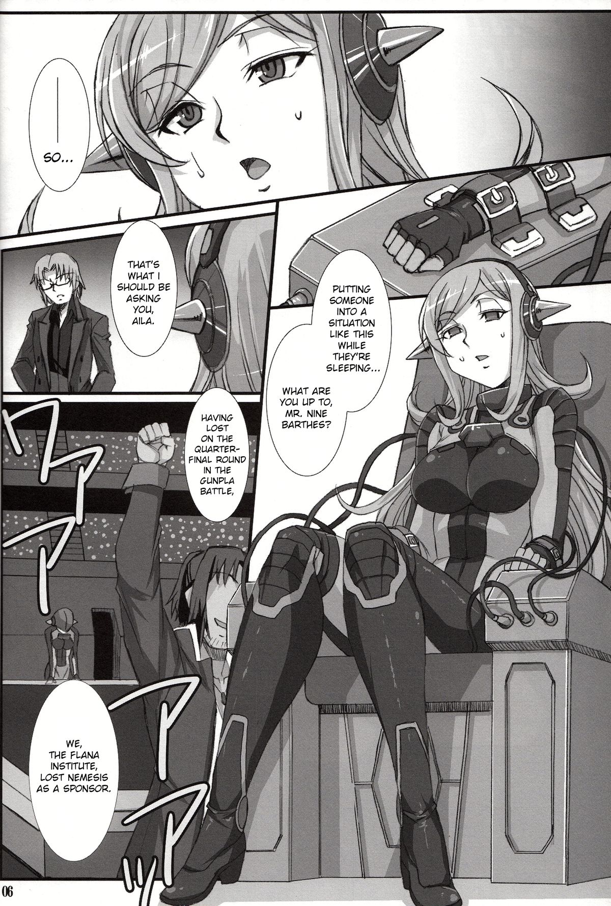 (COMIC1☆8) [H・B (B-RIVER)] Inexhaustible pleasure (ガンダムビルドファイターズ) [英訳]