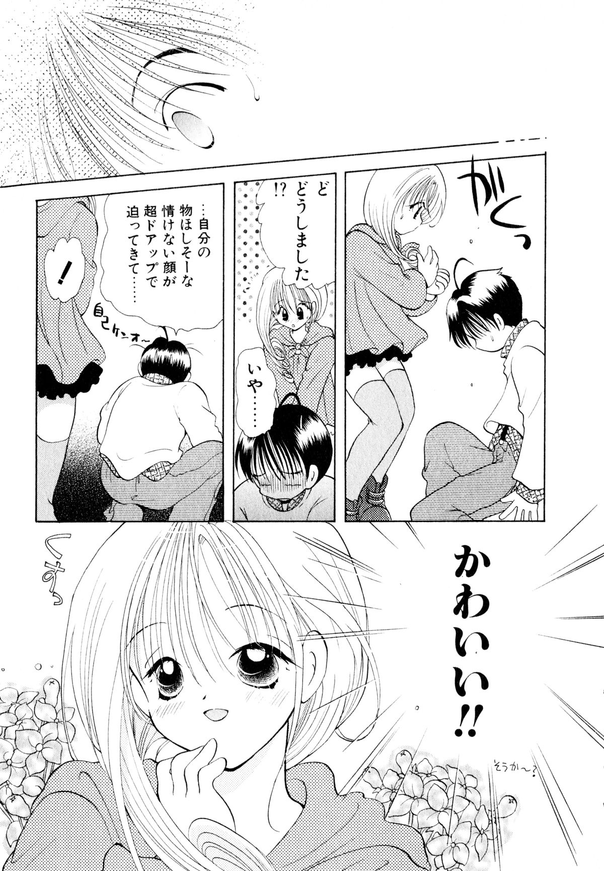 [後藤羽矢子] オレンジ色の花