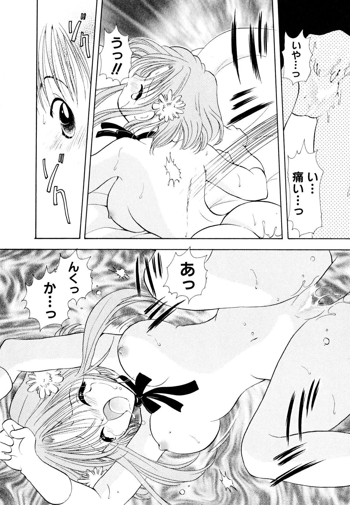 [後藤羽矢子] オレンジ色の花
