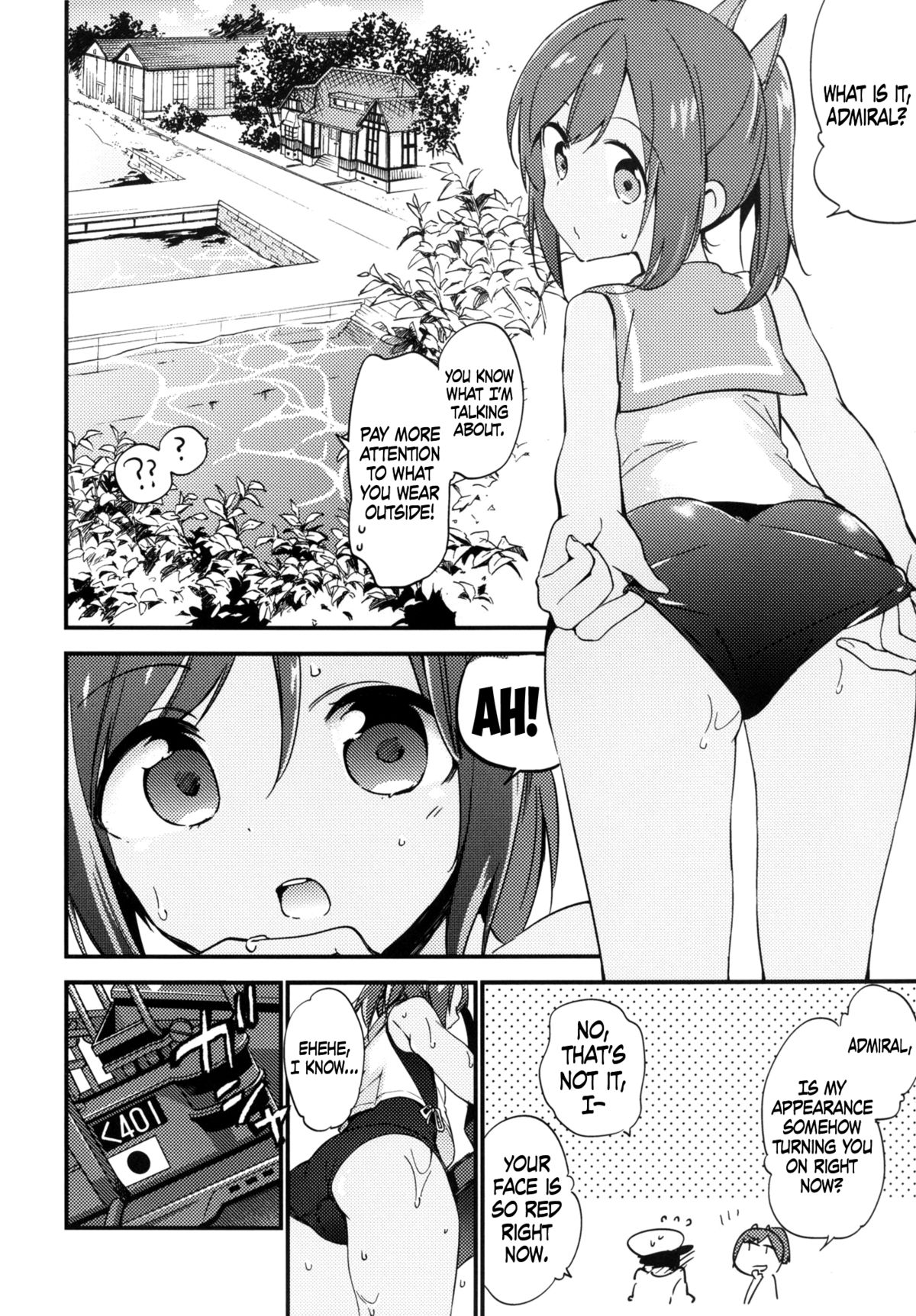 [TOZAN:BU (富士やま)] 401ちゃんといっしょ! (艦隊これくしょん -艦これ-) [英訳] [DL版]