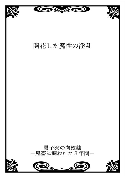 男子寮の肉奴隷 2～鬼畜に飼われた3年間～