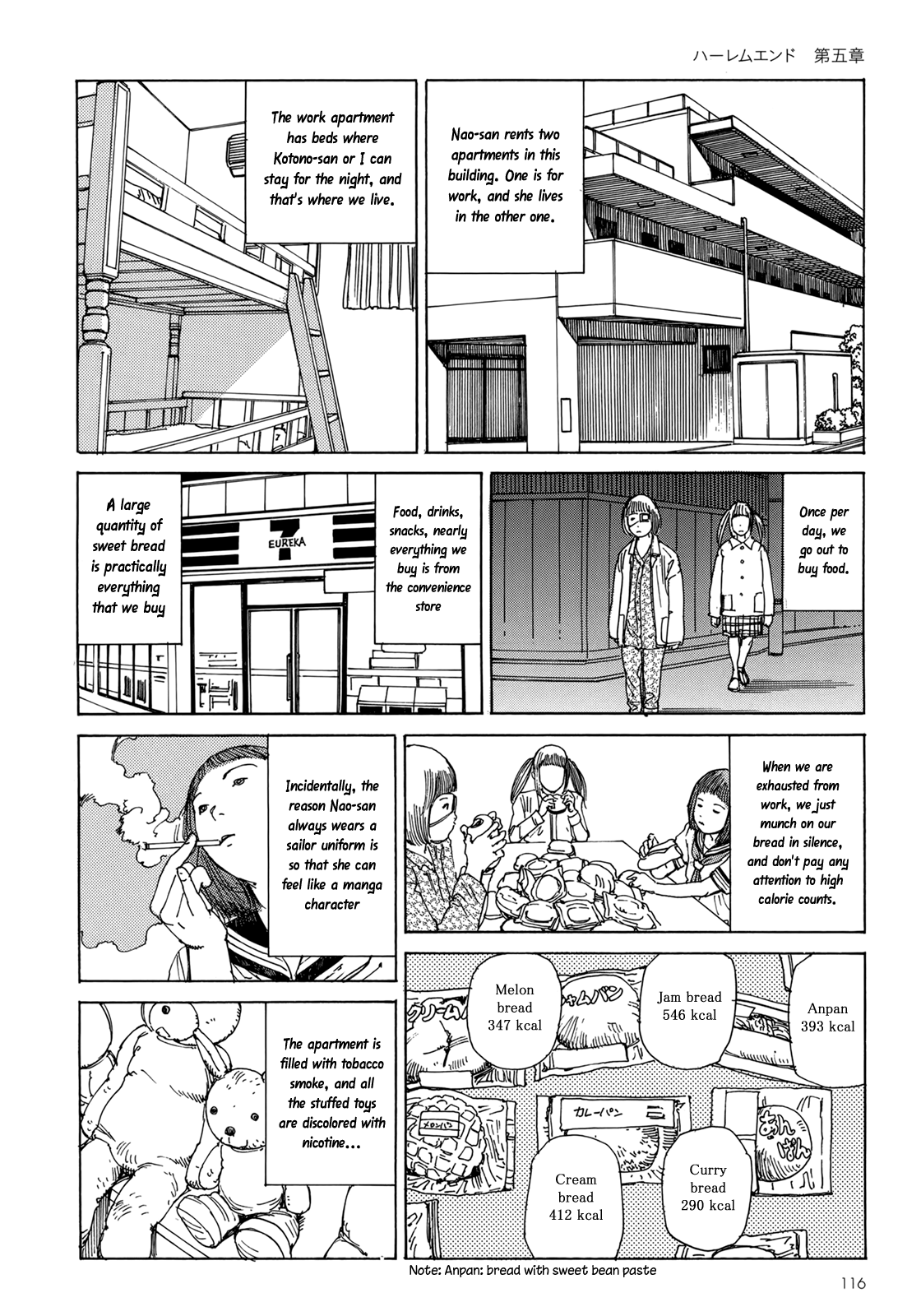 [駕籠真太郎] ハーレムエンド [英訳]