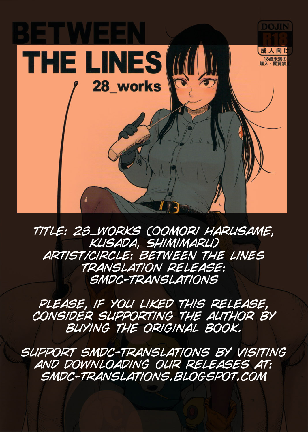 (C82) [28_works (よろず)] BETWEEN THE LINES (ドラゴンボール) [英訳]