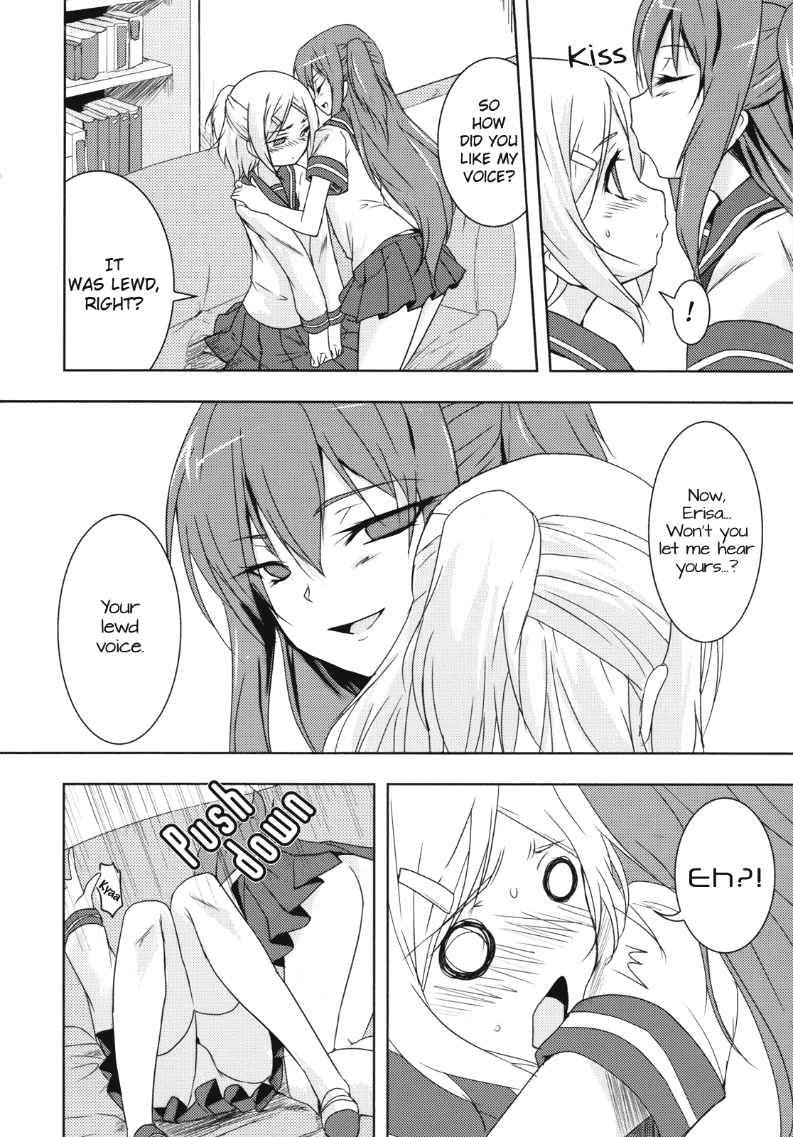 [サハリ] 心が聴きたくて (紅百合 Girls Love H) [英訳]