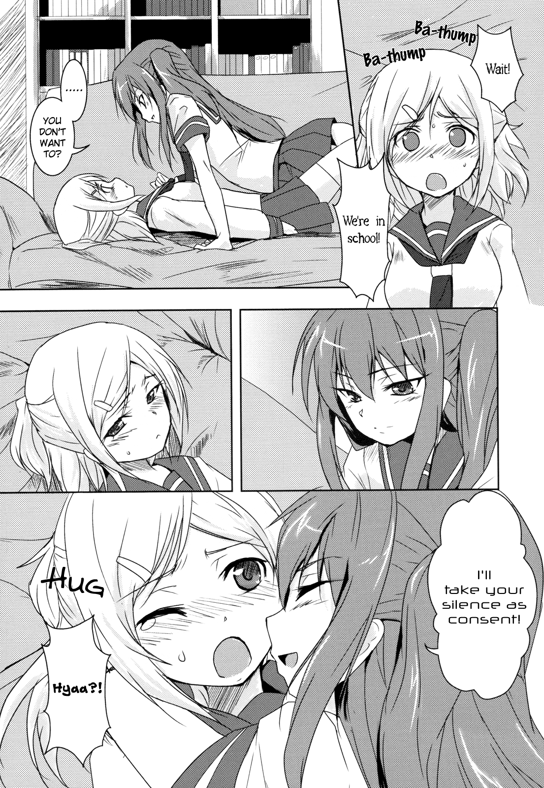 [サハリ] 心が聴きたくて (紅百合 Girls Love H) [英訳]