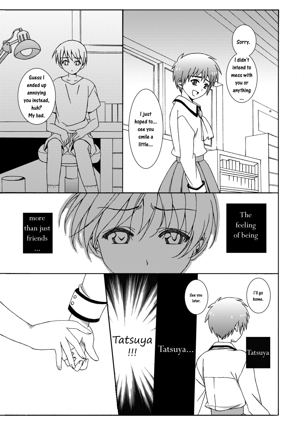 [InkStone (あまみりょうこ)] 少年に女装させていじめてみた [英訳]