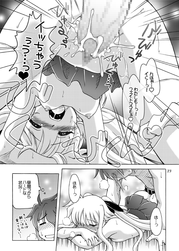 [北極鍋 (西北々)] こっちむいて フェイトさん (魔法少女リリカルなのは)