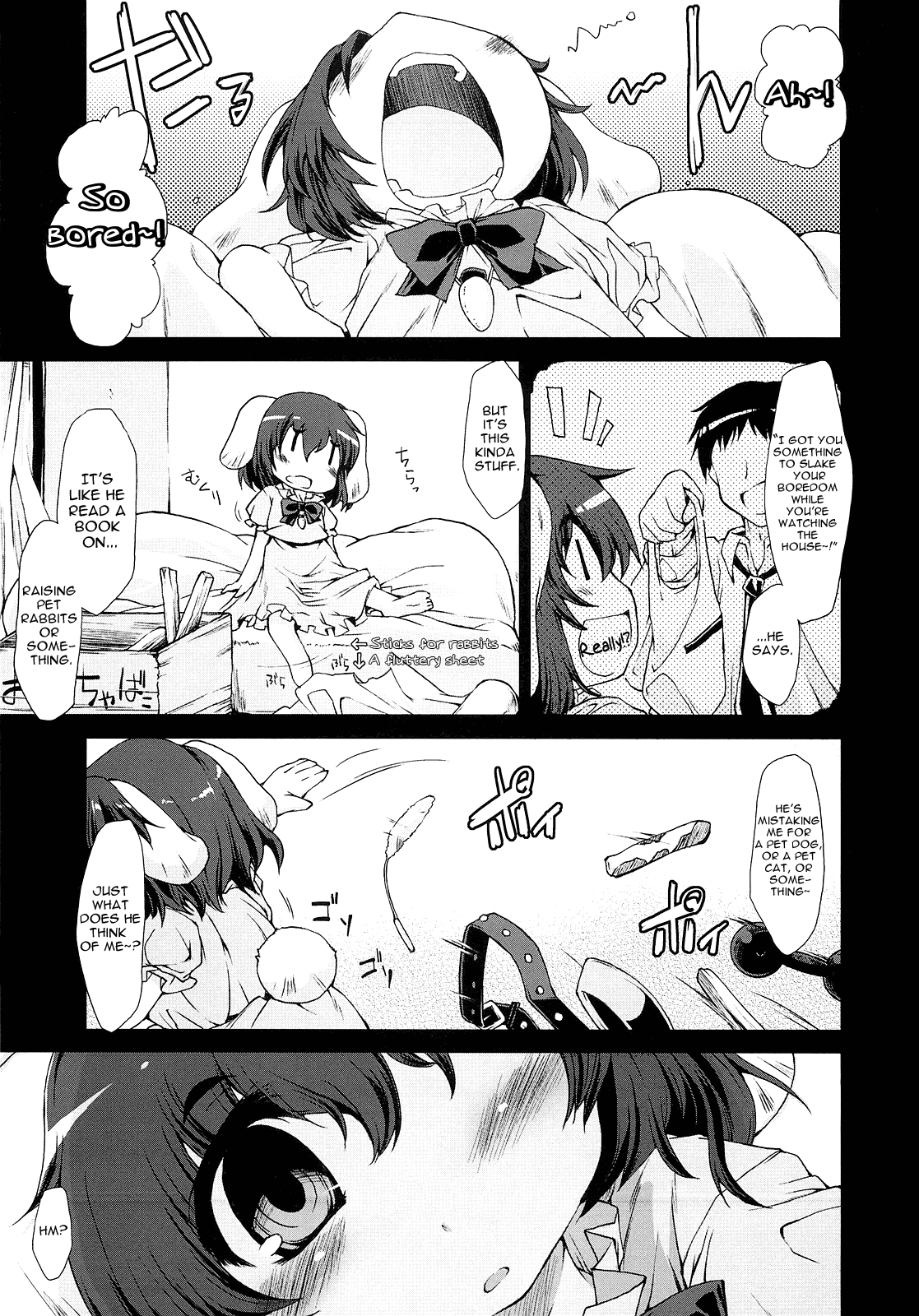 (C79) [IncluDe (ふぅりすと)] ○○さんちのしろうさぎ (東方Project) [英訳]