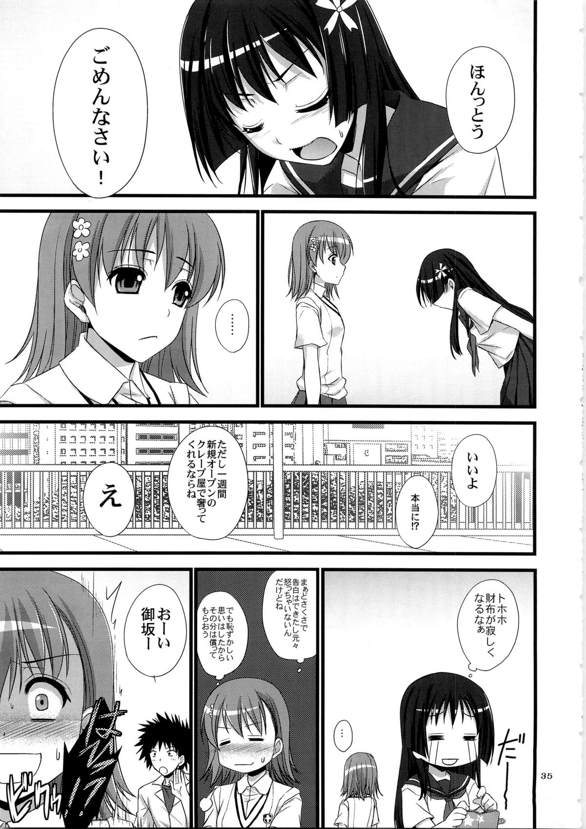 (C79) [姫屋 (阿部いのり)] 俺の超電磁砲がこんなデレデレなわけがない (とある魔術の禁書目録＜インデックス＞)