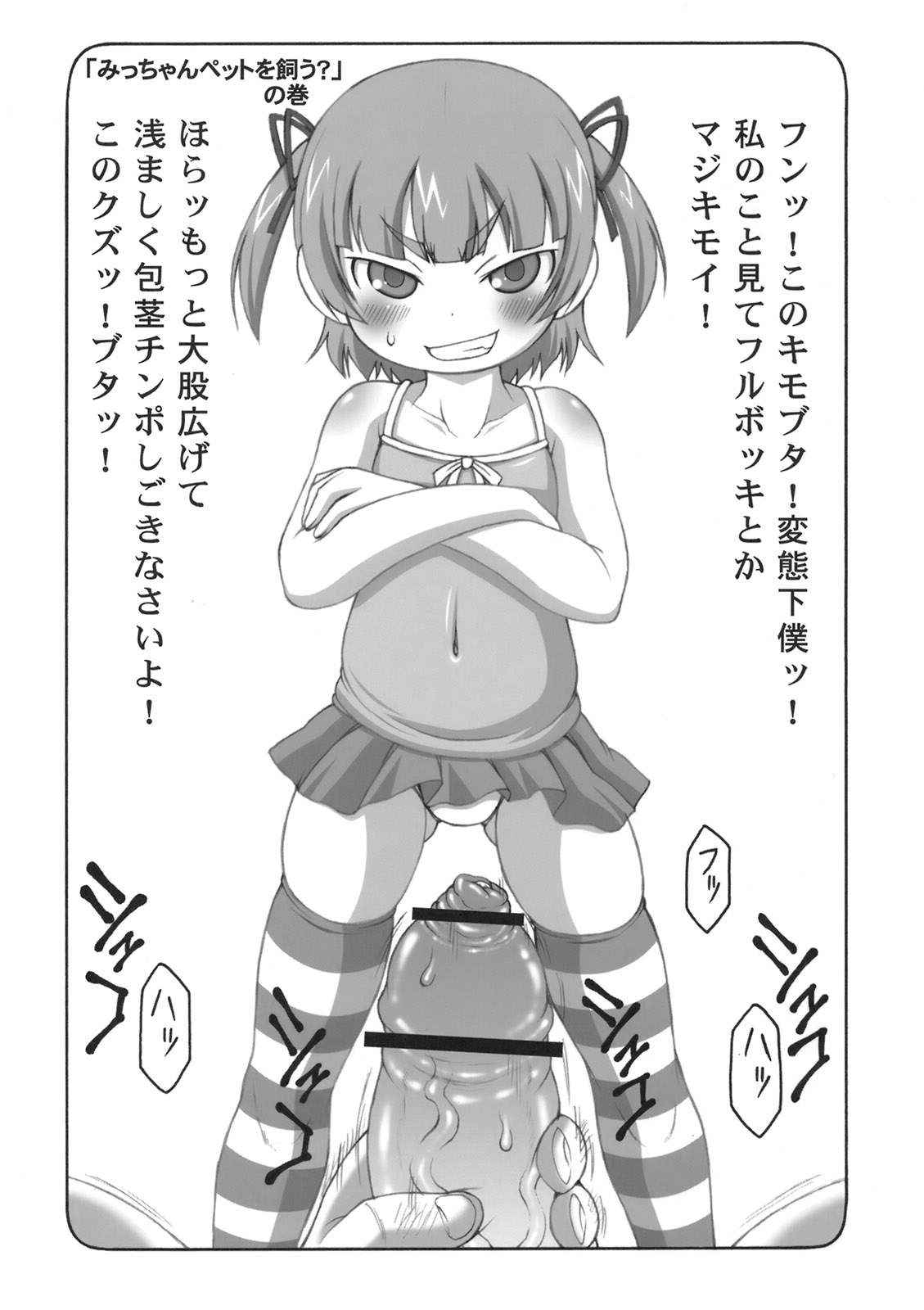 (ぷにケット22) [暴れん坊天狗 (泉ゆうじろー)] みっちゃんが好きでしょうがない本 (みつどもえ)