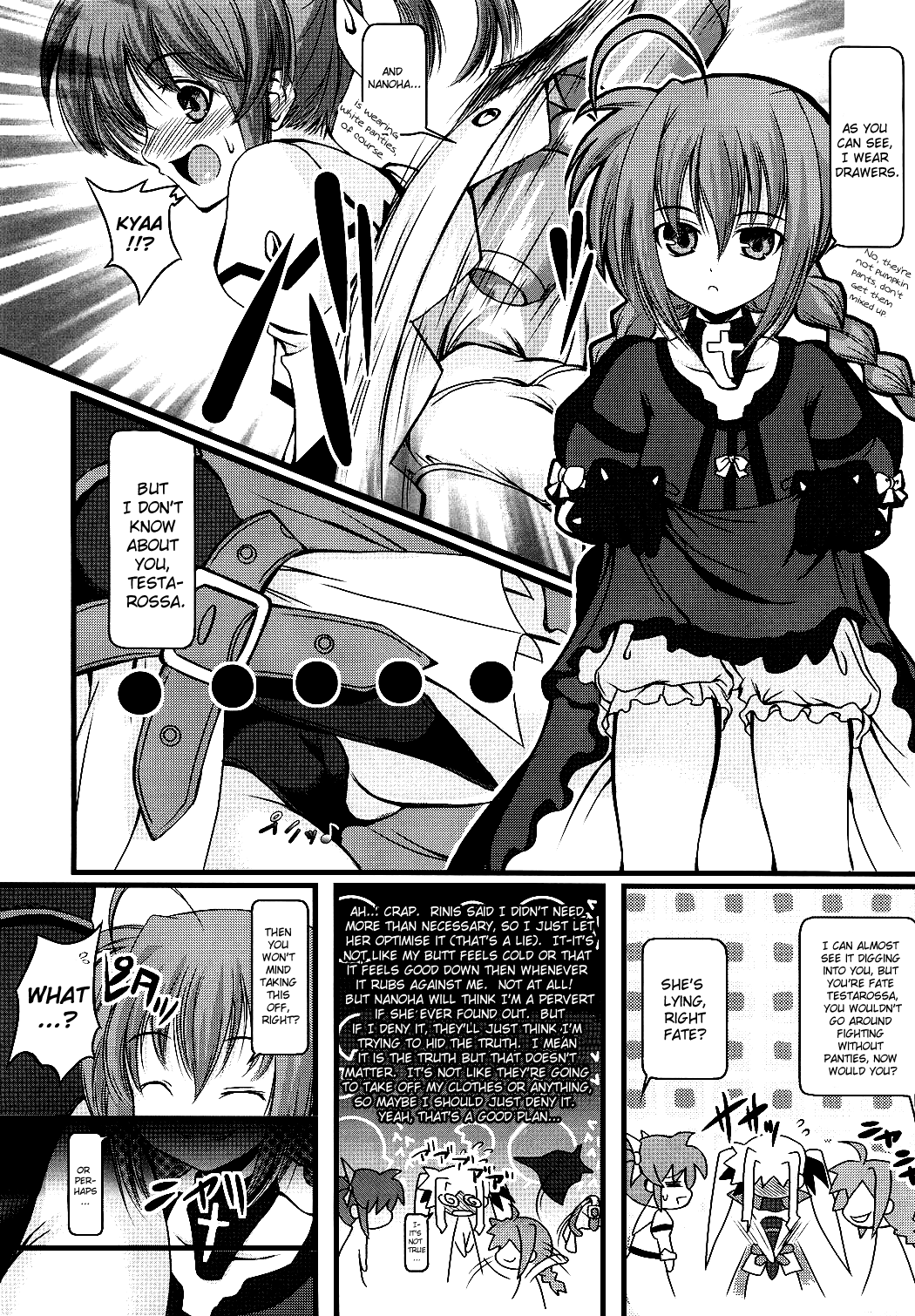 (サンクリ34) [SAZ (己即是空, soba, 双九朗)] なChuらる★ろりぽっ♪ (魔法少女リリカルなのは) [英訳]