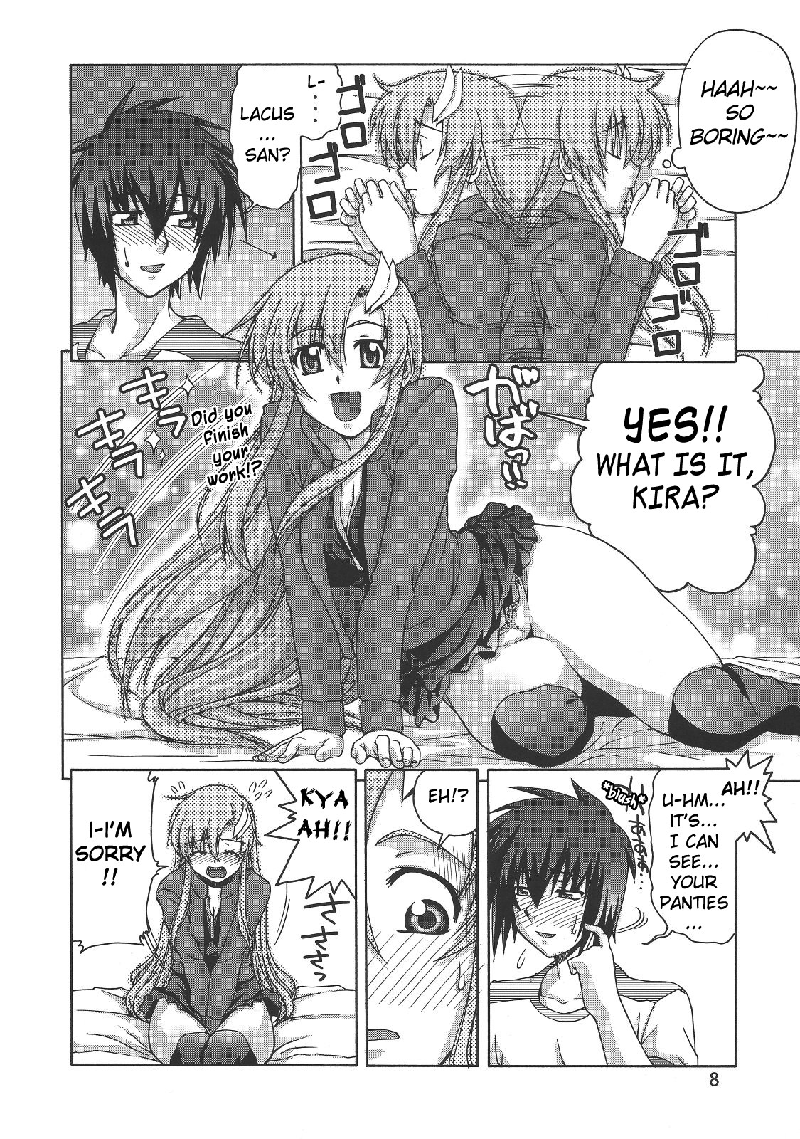 (C70) [GOLD RUSH (鈴木あどれす)] Thank you! From Gold Rush (機動戦士ガンダムSEED DESTINY) [英訳]