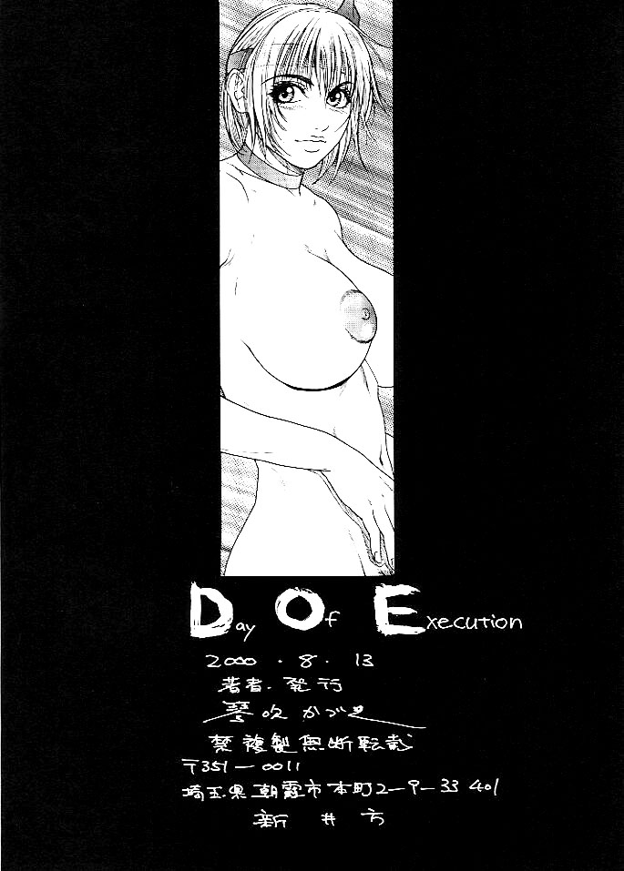 (C58) [H&K (琴吹かづき)] D.O.E Day of Execution (デッド・オア・アライブ)