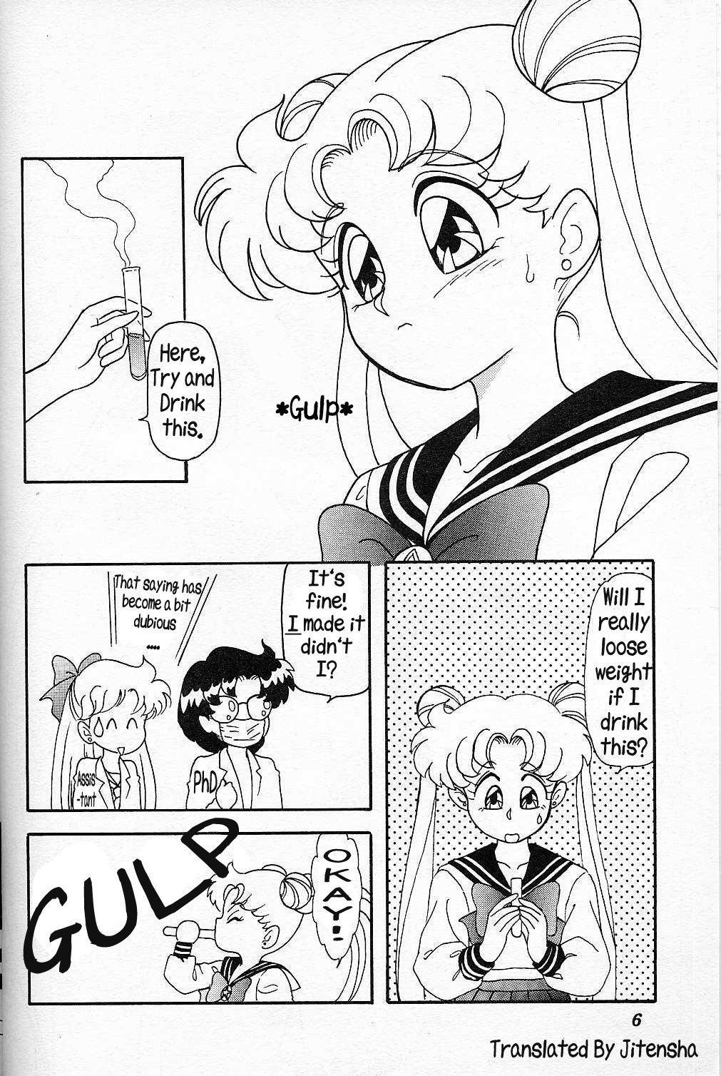 [ちゃんどら＆ランチBOX (幕の内勇)] USAGI -Lunch Box 6- (美少女戦士セーラームーン) [英訳]