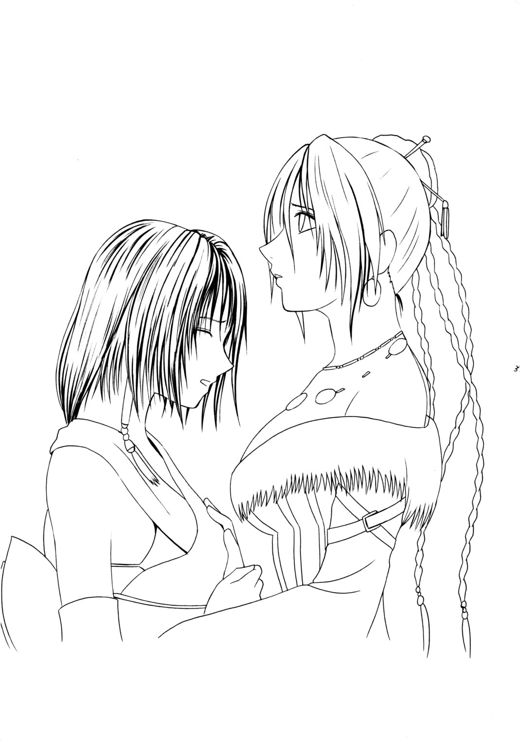 [クリムゾンコミックス (カーマイン)] 花の壁 (ファイナルファンタジー X)