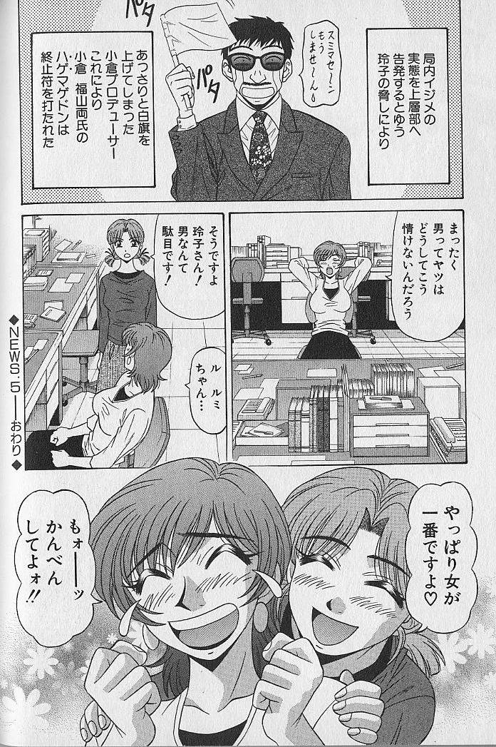 [尾崎晶] キャスター夏目玲子の誘惑 1