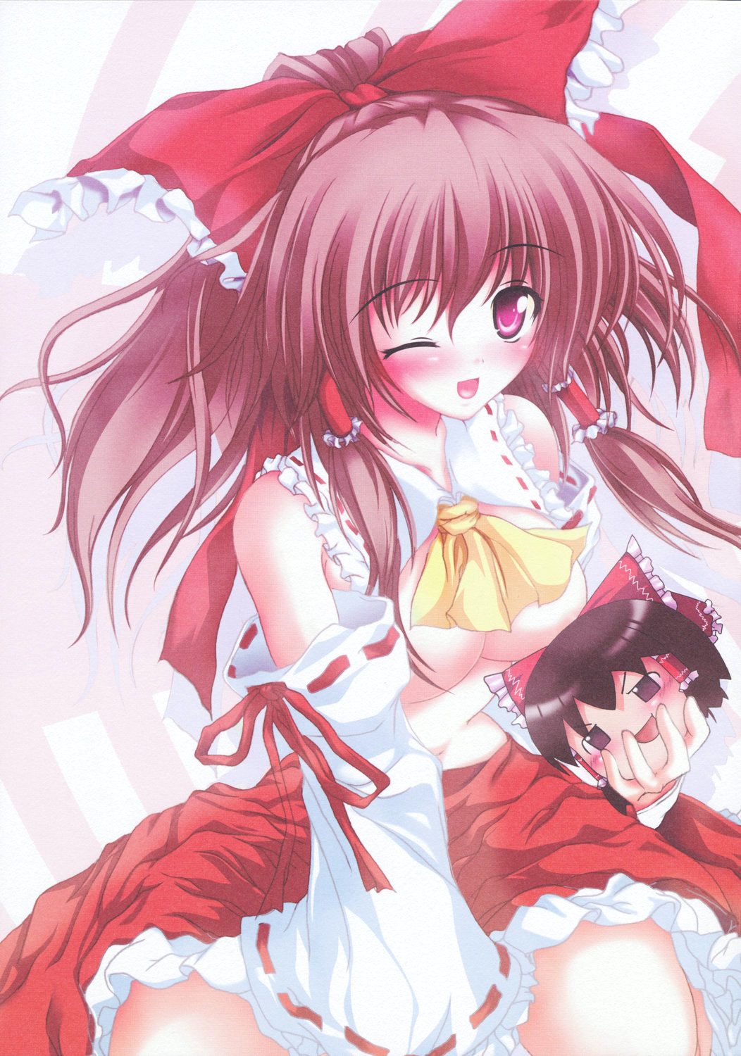 (例大祭5) [Luft Forst (KAZAMI澪)] 萌東方幻想郷 風神史記 EXTRA (東方Project)