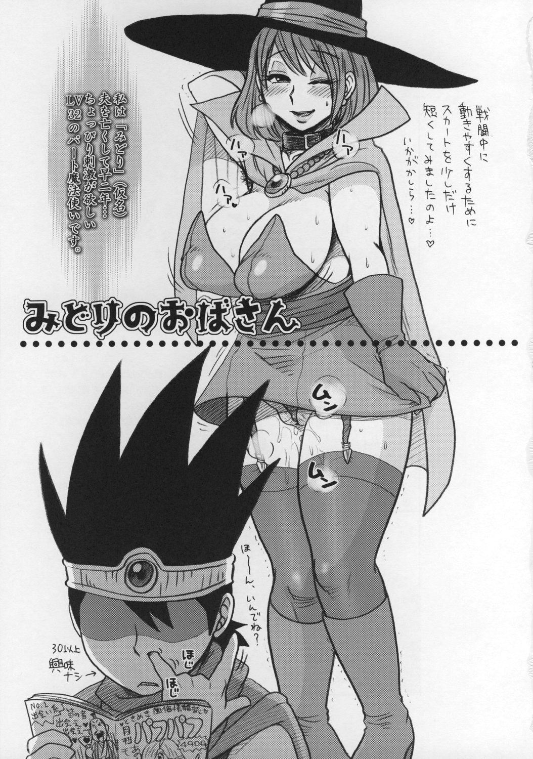 (C73) [エセクール (BOSS珍)] みどりのおばさん (ドラゴンクエストIII)