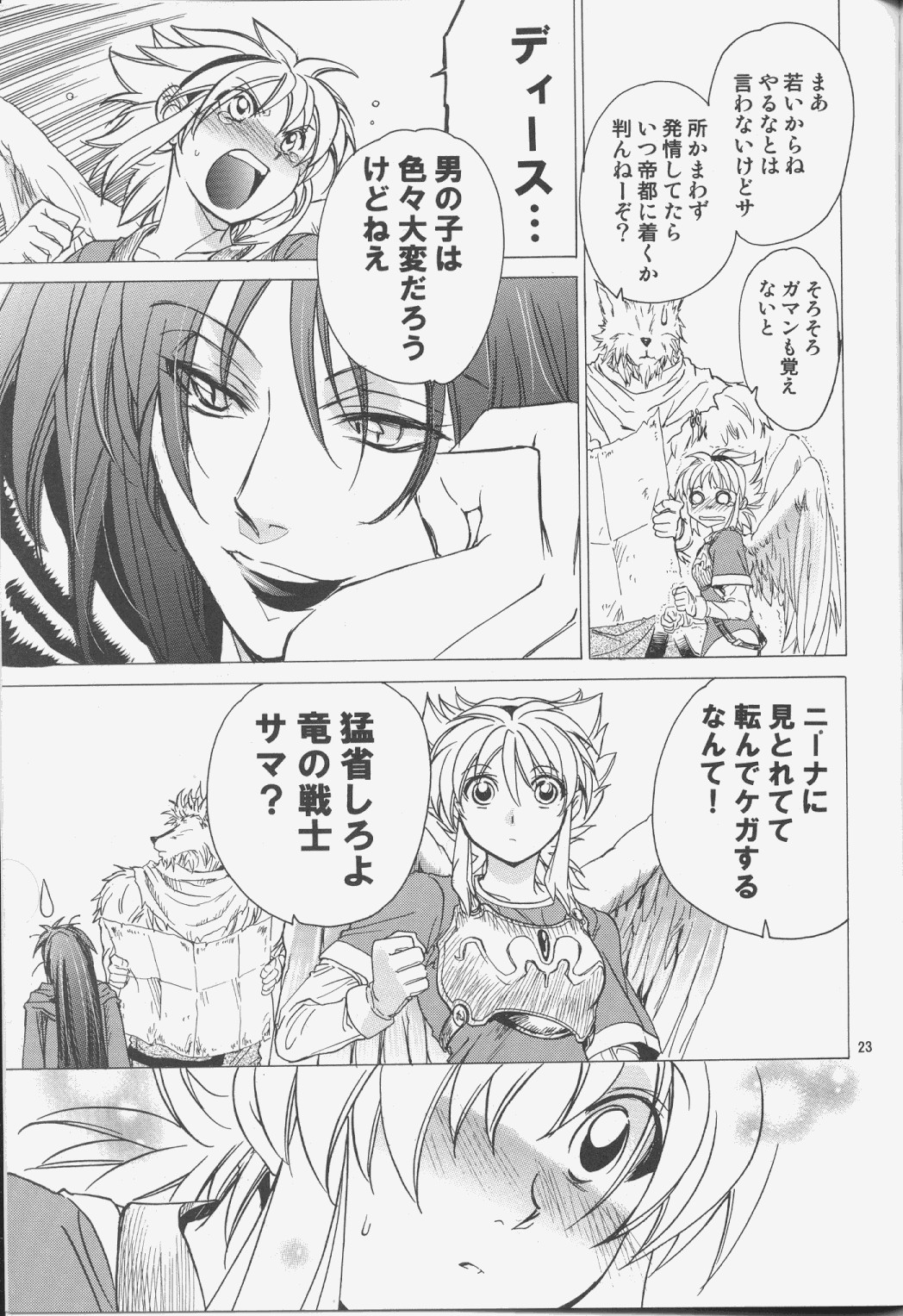 (サンクリ37) [床子屋 (鬼頭えん)] ニーナさんが大変なことになる本。03 (ブレス オブ ファイア)