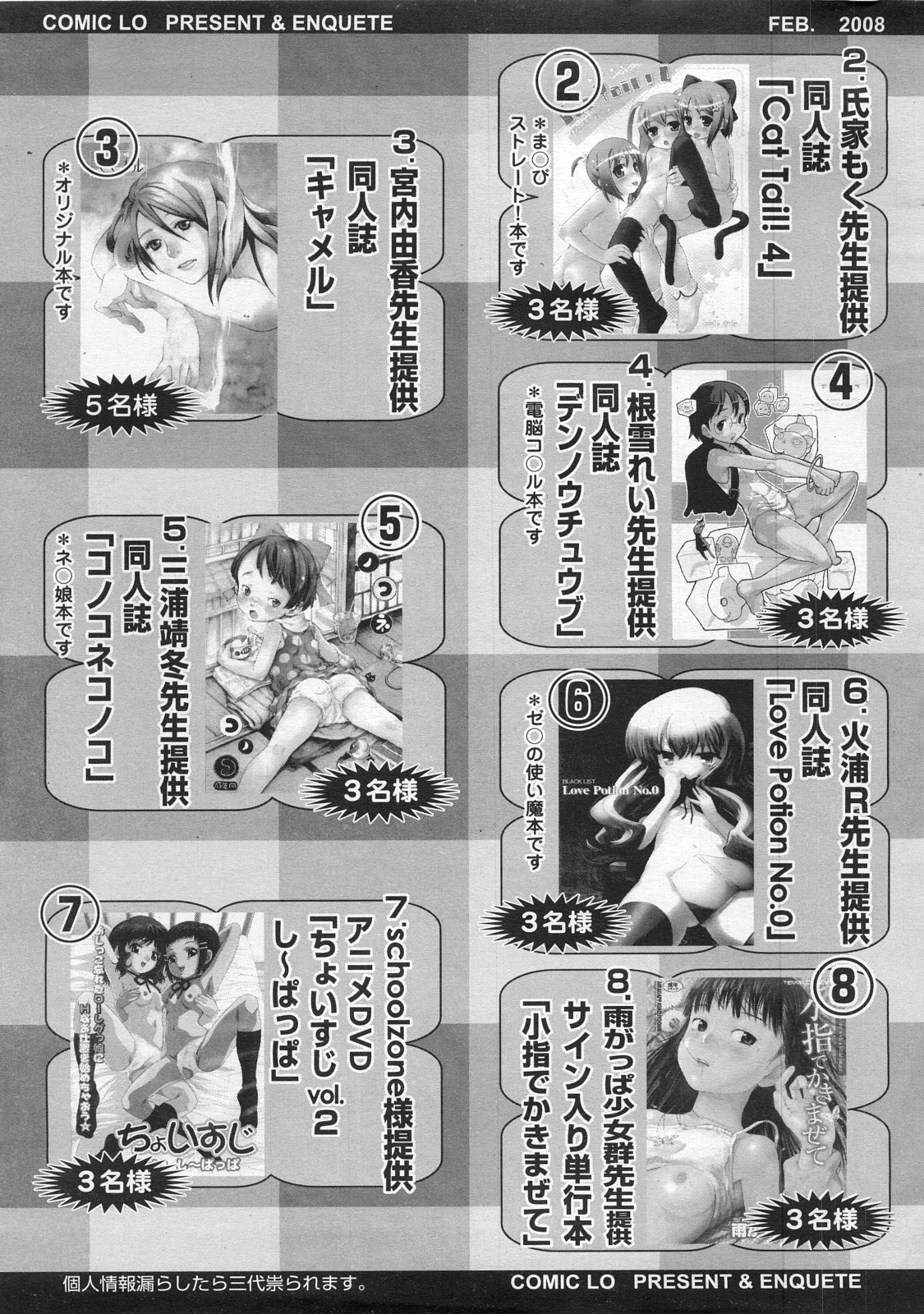 COMIC LO 2008年2月号 Vol.47