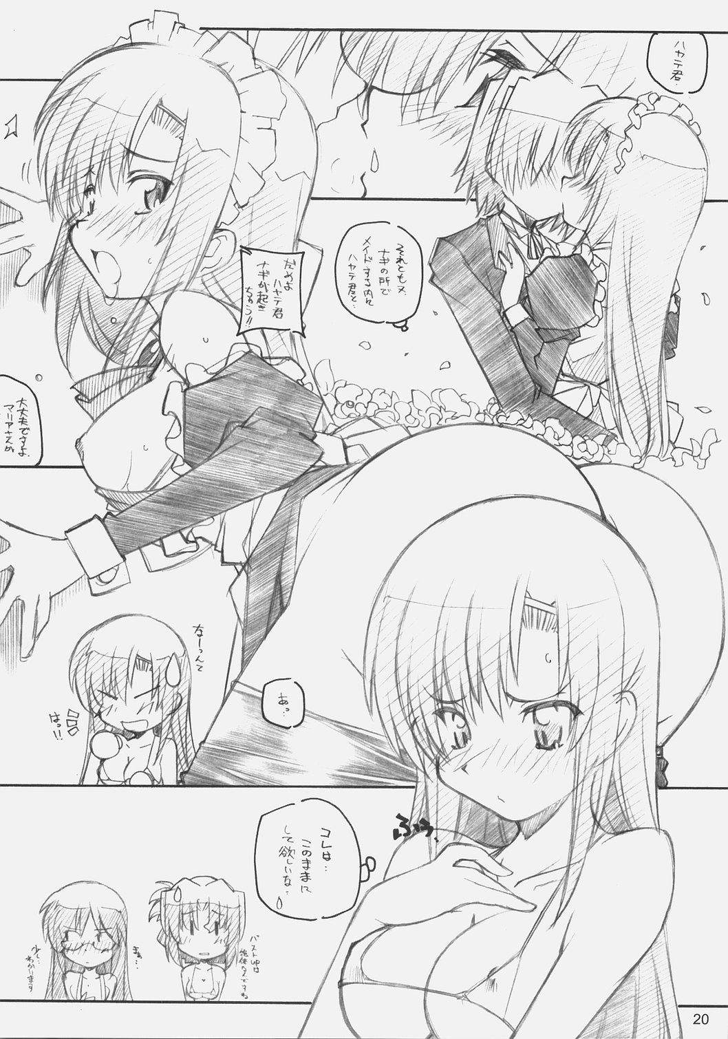 (C72) [まるあらい (新井和崎)] あ、お嬢様は基本的に360要員ですカラ (ハヤテのごとく!)