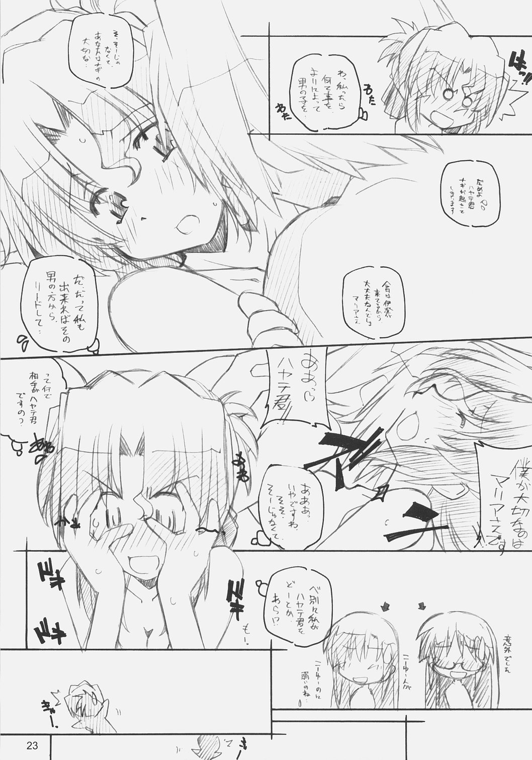 (C72) [まるあらい (新井和崎)] あ、お嬢様は基本的に360要員ですカラ (ハヤテのごとく!)