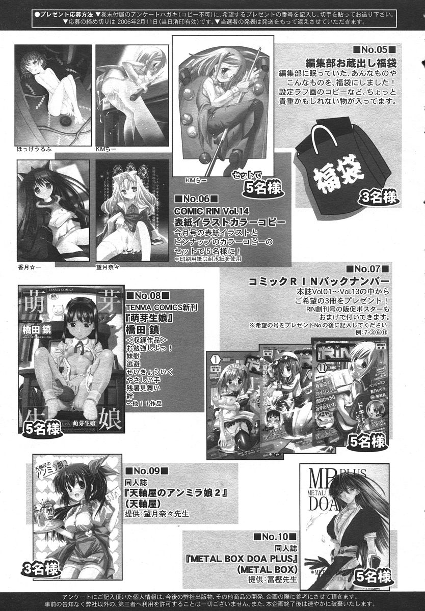 Comic RIN Vol. 14 2006年 2月