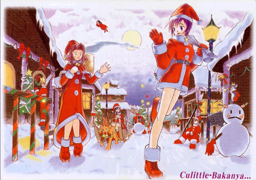 (C54) [Cu-little2 (べてぃ、まぎぃ、みみかき)] くりとる・ばかにゃ～ (ファイナルファンタジーVII、ヴァンパイアセイヴァー)