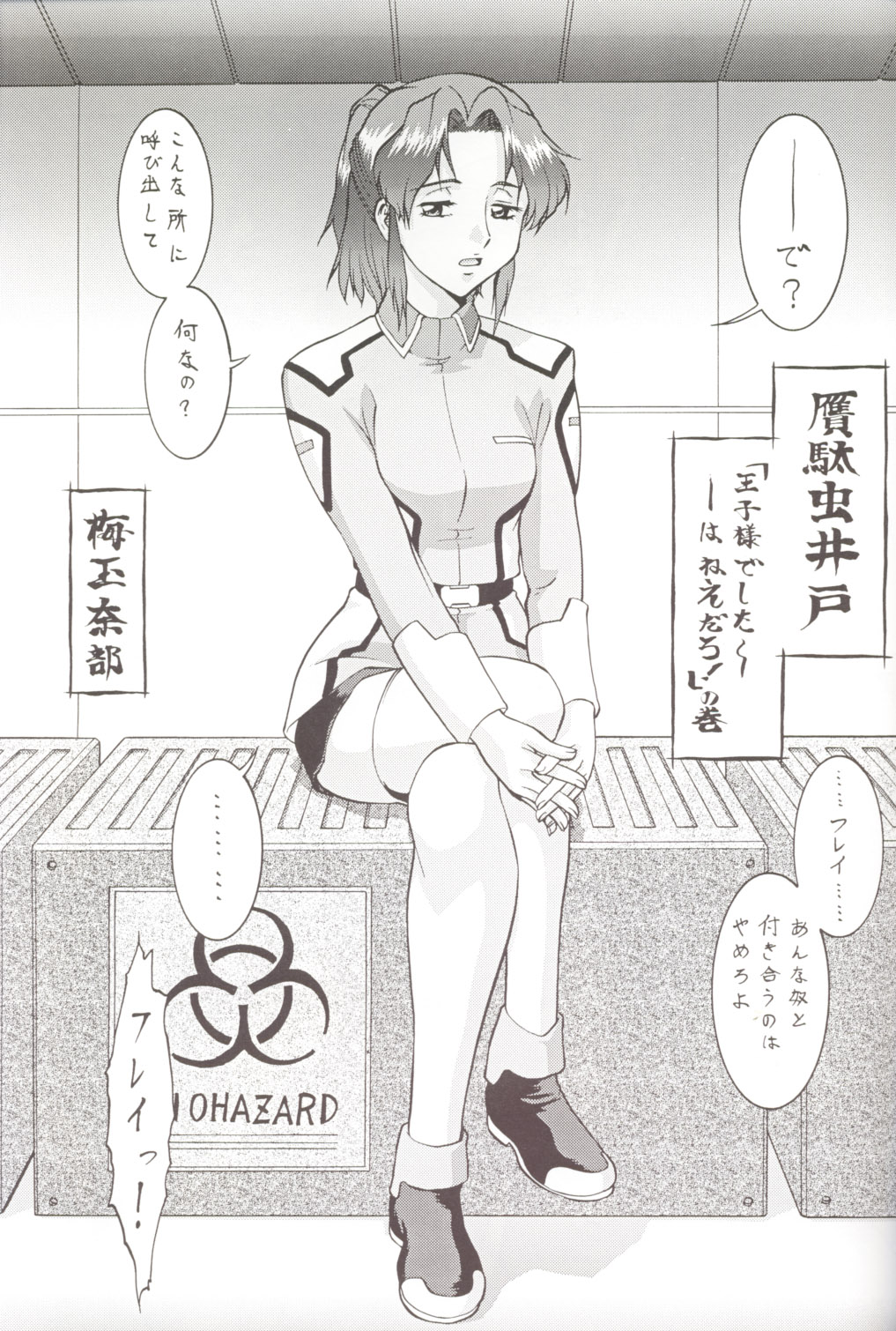 (C70) [釣りキチ同盟 (梅玉奈部)] SEEDファンのお姉ちゃんが見たら怒るだろうから見ないで頂戴本 (機動戦士ガンダムSEED)