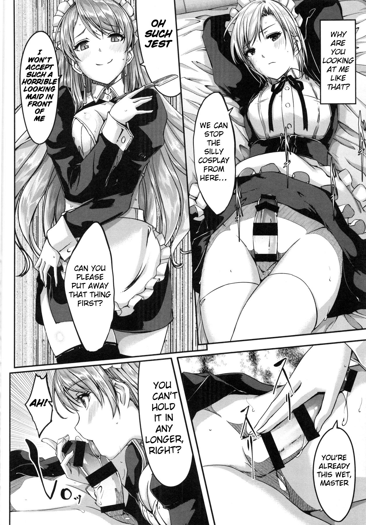 [ぐすたふ] レイカは華麗な僕のメイド 第6-7話 [英訳]