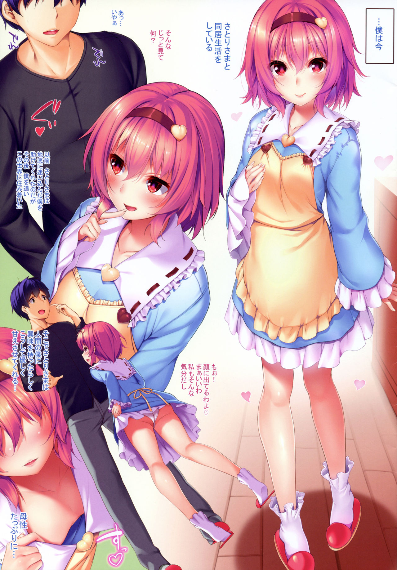 (例大祭14) [出席番号26 (にろ)] さとりさまに甘えて抱いて (東方Project)