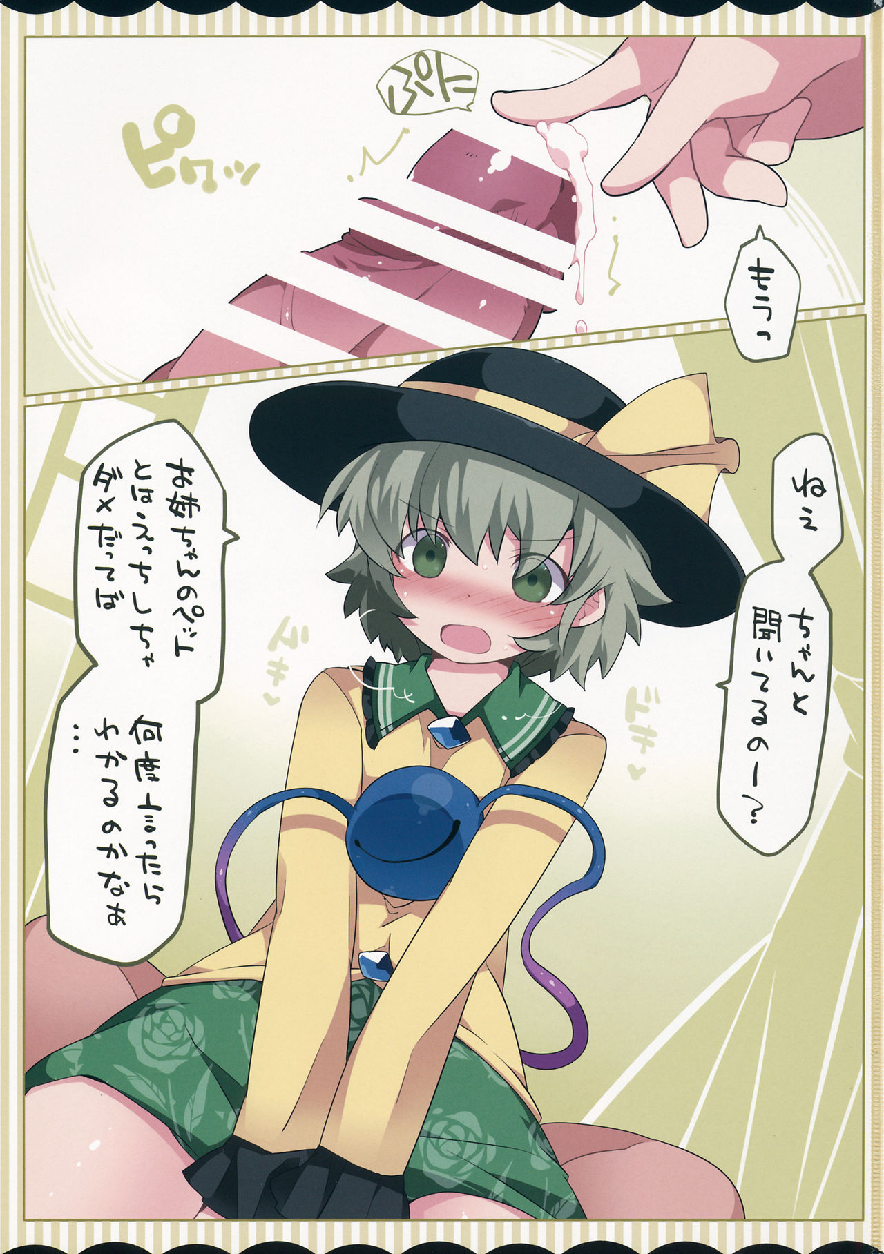 (C90) [サンセットビーチ (ハマー)] こいしちゃんがぺっとをこらしめちゃうおはなし (東方Project)