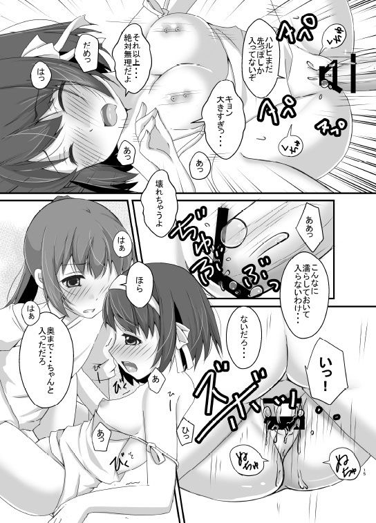 [めろんぱんちゅ (稲芽)] キョン子さん時々♂ (涼宮ハルヒの憂鬱) [DL版]
