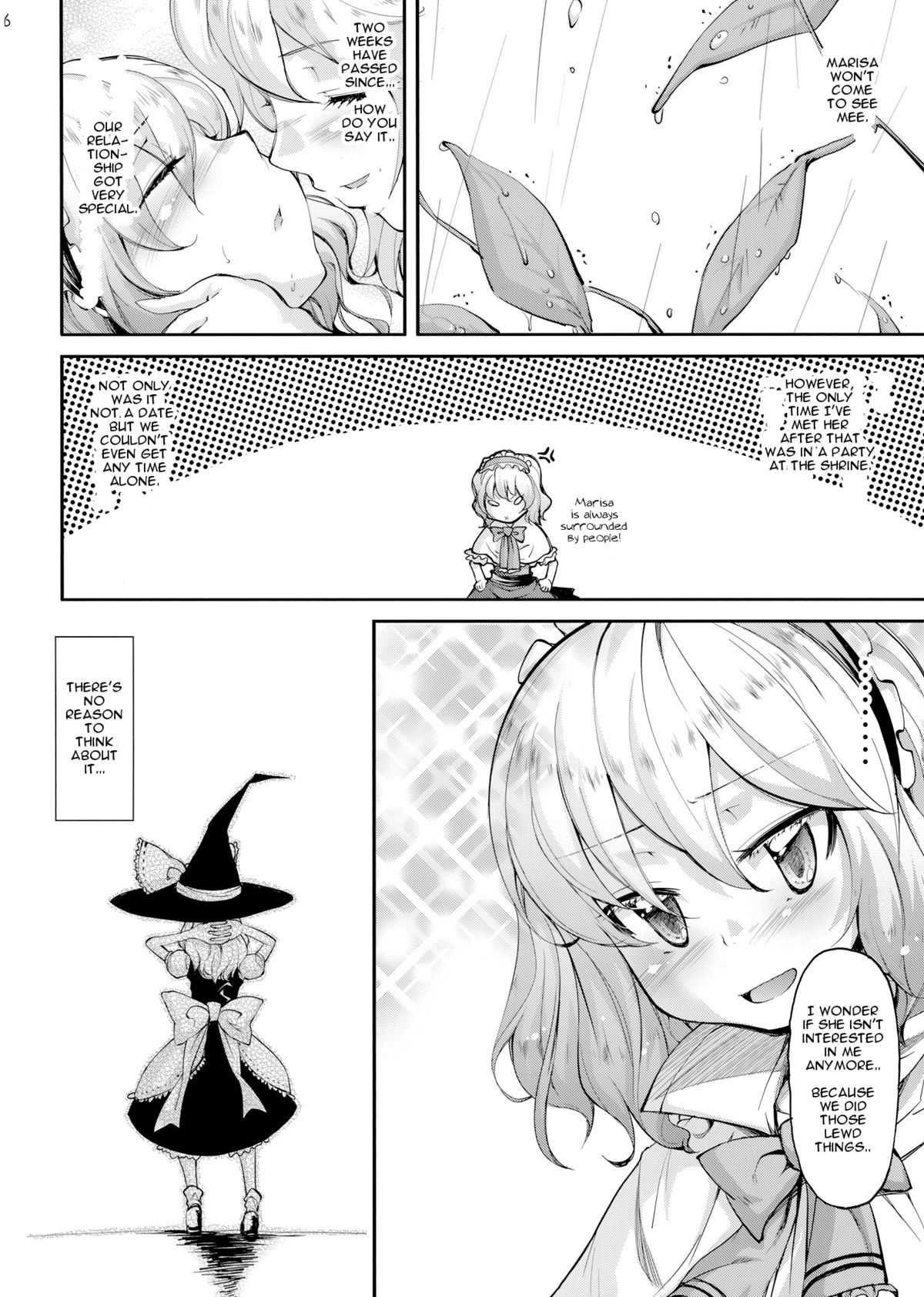 (C75) [くらげのかんづめ (よしの)] 魔法のコトバ (東方Project) [英訳]