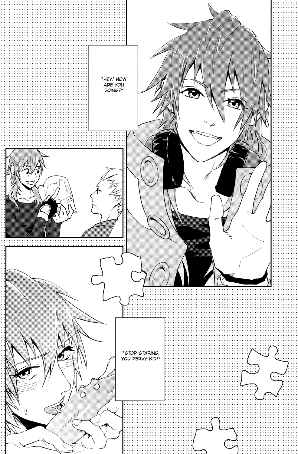 (ブレブレ3) [ハレンチヌーン (稲尾マーサ)] おはようコネクト (DRAMAtical Murder) [英訳]